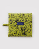 baggu Standard Bag - Chartreuse Paisley