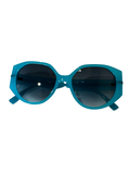 Retro Blue  Frame Sunglasses