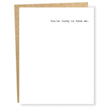 Lucky Card
