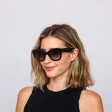 Solstice - Vintage Round Sunglasses-Tortoise