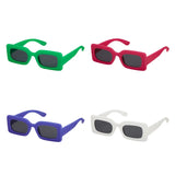 Rectangle Pop Colour Sunglasses