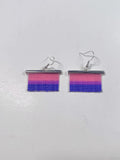 Pride Flag beaded earrings - Bi