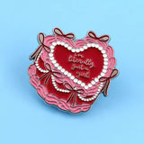 Literally Just A Girl Enamel Pin