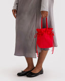 Nylon Drawstring Bag- Candy Apple