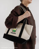 Small Heavyweight Canvas Tote- Keroppi