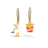 Seagull & Fries Earrings