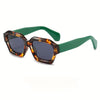 Tortoise Shell and Green  Frame  Sunglasses