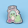 Am I The Drama Enamel Pin