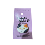Calico Cat Ceramic Pin