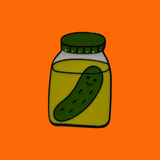 Pickle Jar Pin
