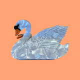 White Swan Hair Claw