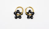 Polka Dot Daisy Hoop