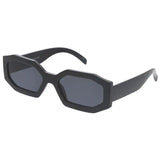 Rose Collection Blue Gem Sunglasses- Black