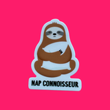 Nap Connoisseur Vinyl Sticker