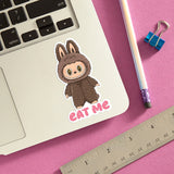 "Eat Me" Labubu Sticker