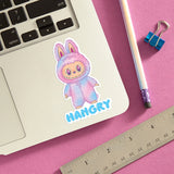 "Hangry" Labubu Sticker