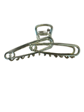 Gold Metallic Safety Pin Hair Claw
