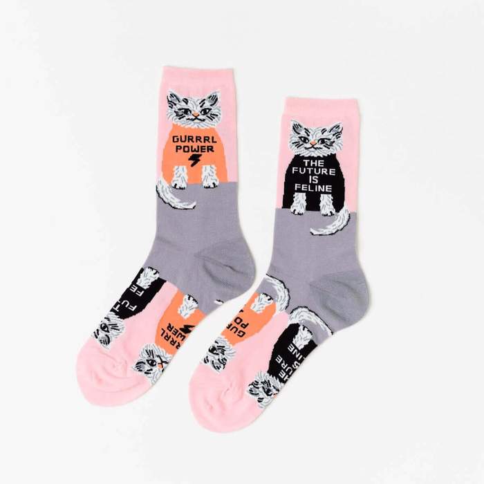 Women's Socks - Future Is Feline