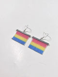 Pride Flag beaded earrings - Pan