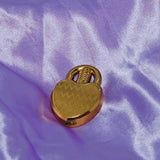 Gold Heart Lock  Lighter