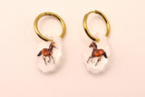 Horse Charm Earring