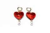 Puffy Heart Earrings