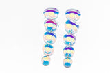 Long Bubble Drop Earrings - Solar