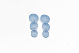 Short Bubble Drop Earrings - Frost Blue