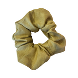 Hello Darling Pom Pom Linen  Scrunchie