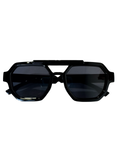 Black Frame Sunglasses- Black  Lens