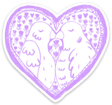 Lovey Dovey Vinyl Sticker