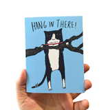“Hang in there!” Cat Card