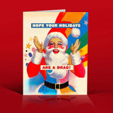 "Hope Your Holidays Are a Drag" Holiday Card