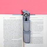 Raccoon Trashcan Bookmark