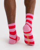 Crew Socks - Pink Stripe