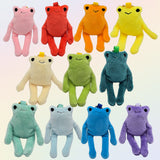 Leggy Frog Plush Keychains