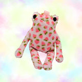 Leggy Frog Plush Keychains