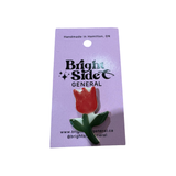 Red Tulip Ceramic Pin