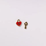 Heart And Locket earrings