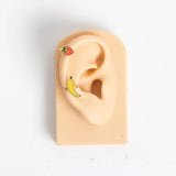 New Strawberry & Banana Ear Cuffs