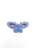 Lilac Bow Hair Claw