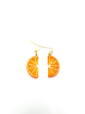 Orange Slice Earrings