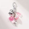 Lucky Charm Pink Dice Bag Charm