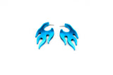 Ecoresin Flame Earrings