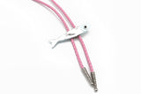 Silver Sardine Bolo Tie