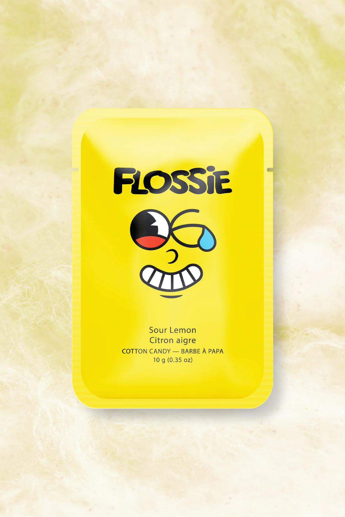 Flossie Sour Lemon Candy Floss