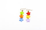 Short Dangle Star  Earrings