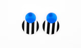 Stripe Disc Stud