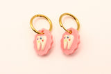 Tooth Gem Charm Earring
