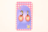 Tooth Gem Charm Earring